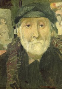 Retrato de Edgar Degas (1834-1917) 1906